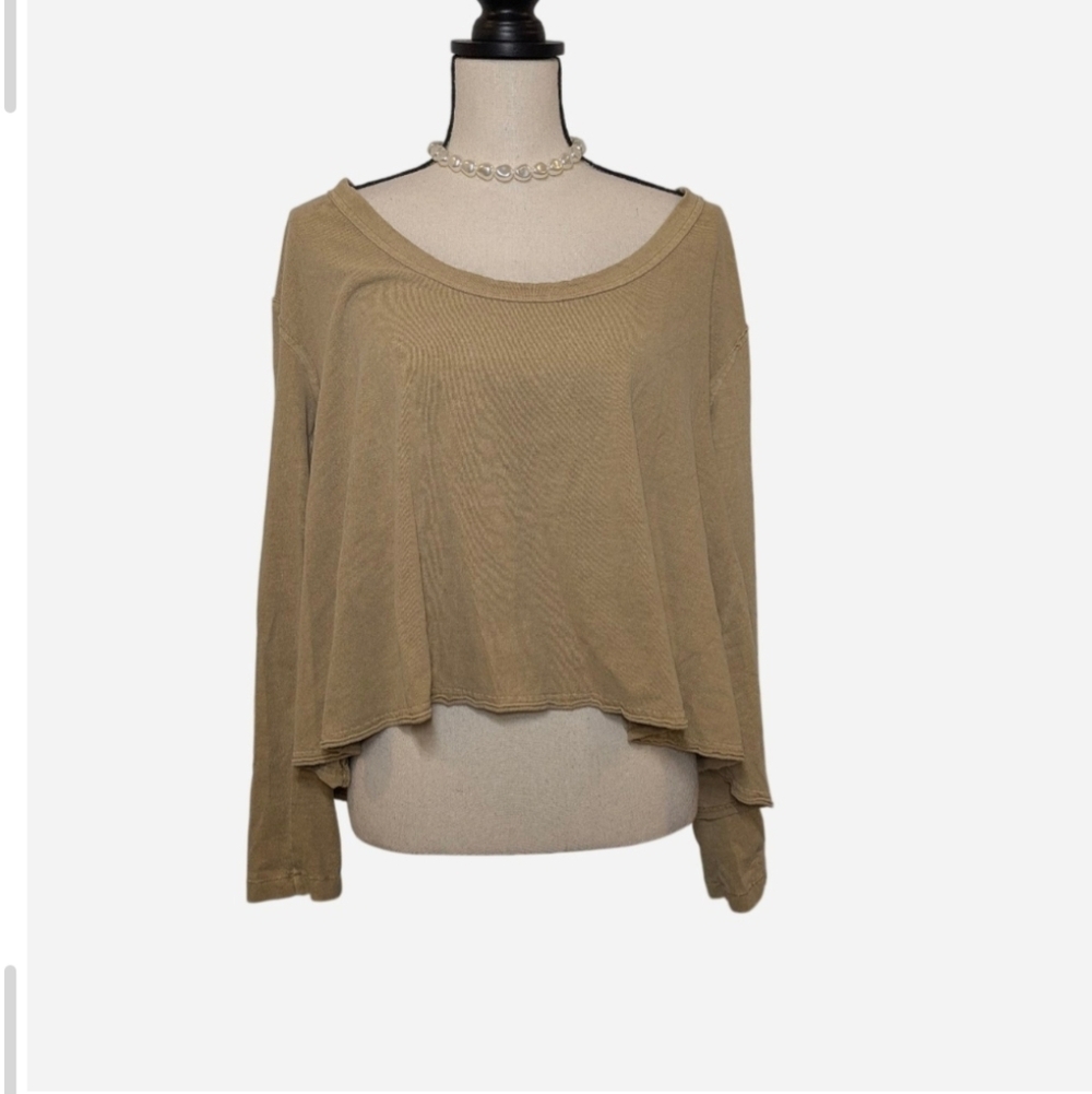 Free People We The Free CC tee slouchy Sz Small - Picture 2 of 7